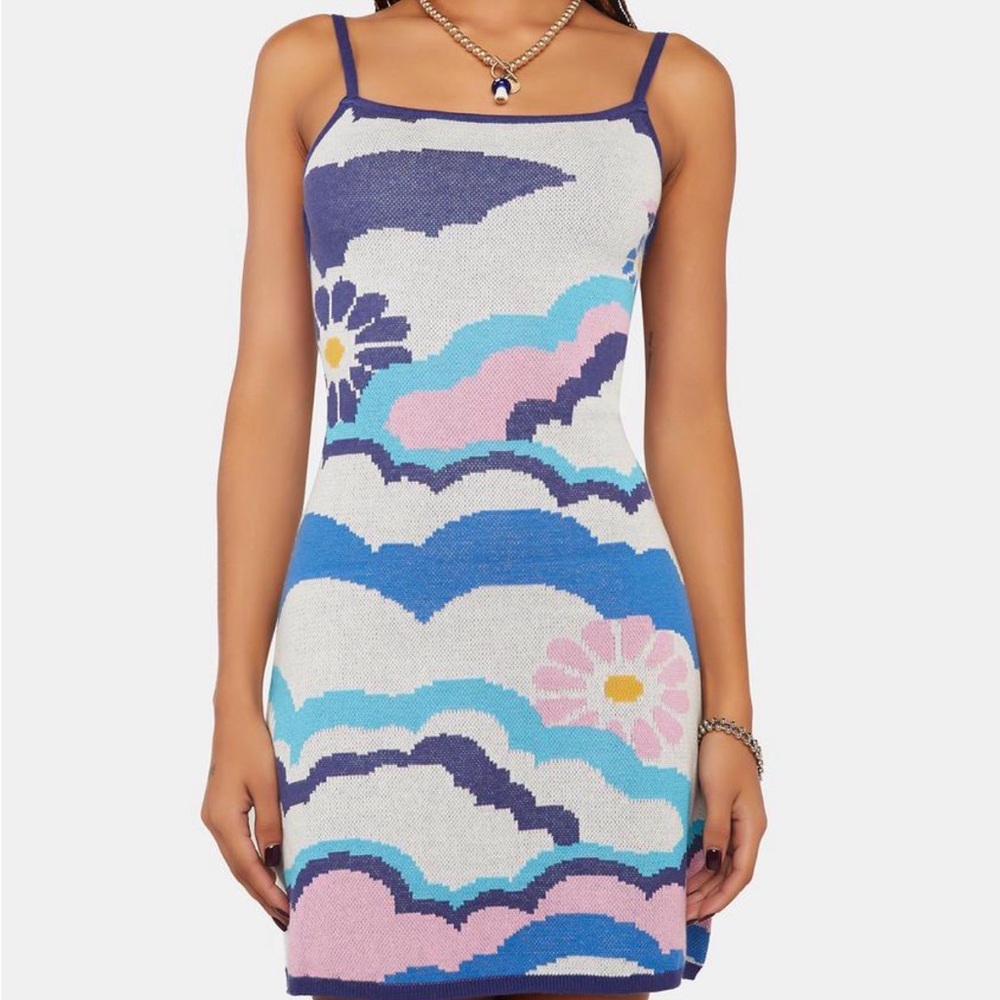 *LIMITED EDITION* Another Girl Psychedelic Intarsia Mini Dress